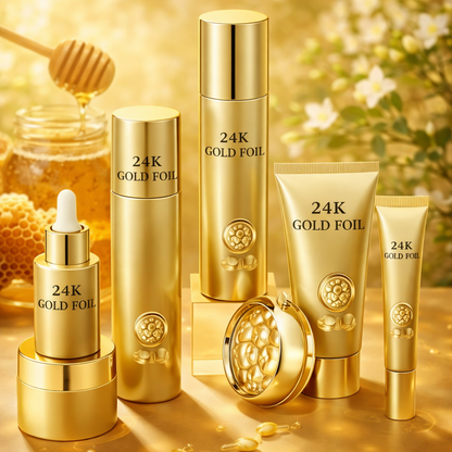Coffret Soin Visage 24K Gold
