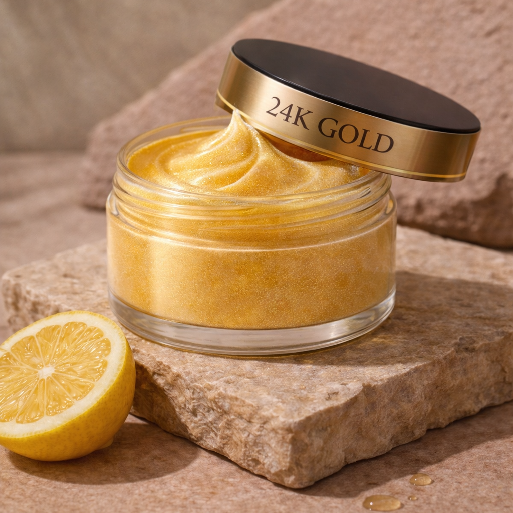 Crème Visage Soin 24K Gold